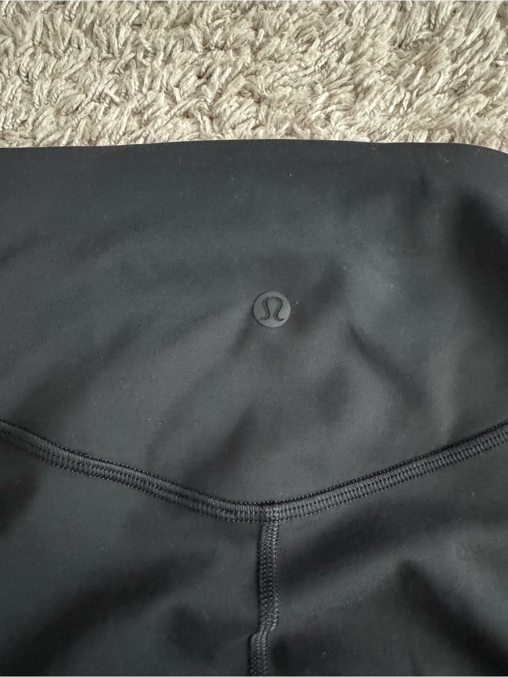 Lululemon Wunder Under SmoothCover High Rise Tight Leggings - 28” Black Size 8 - Picture 5 of 9